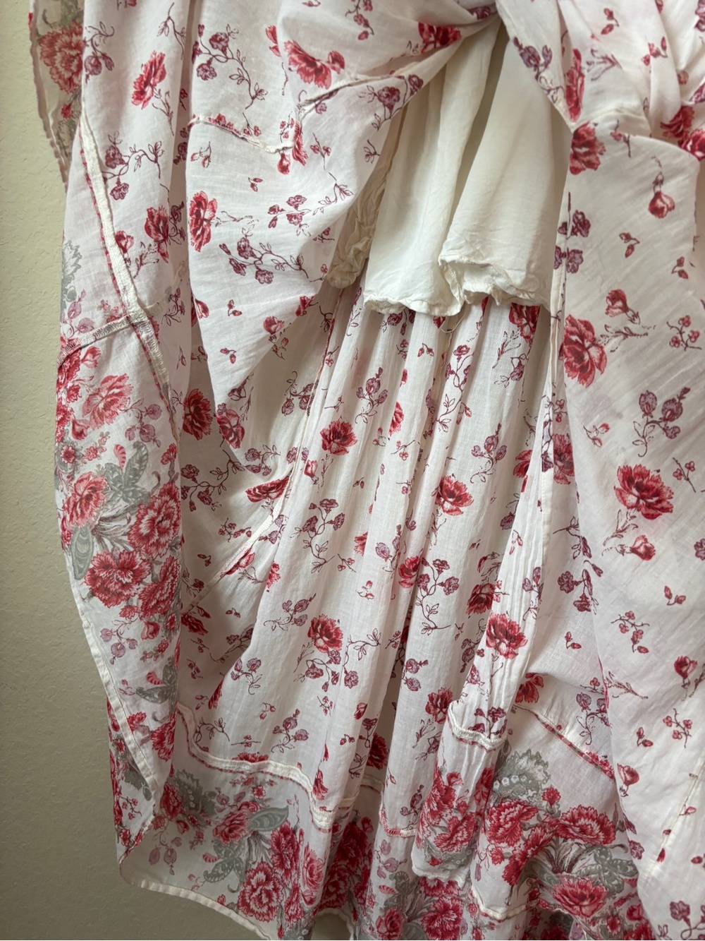 Free People Boho Cottagecore Prairie Floral Lysette Maxi Dress - Picture 11 of 15